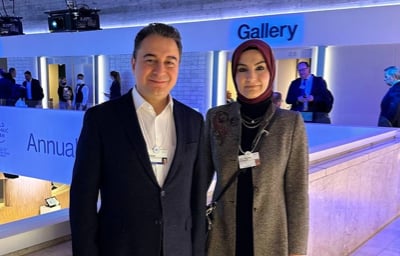 Ali Babacan Davos’ta