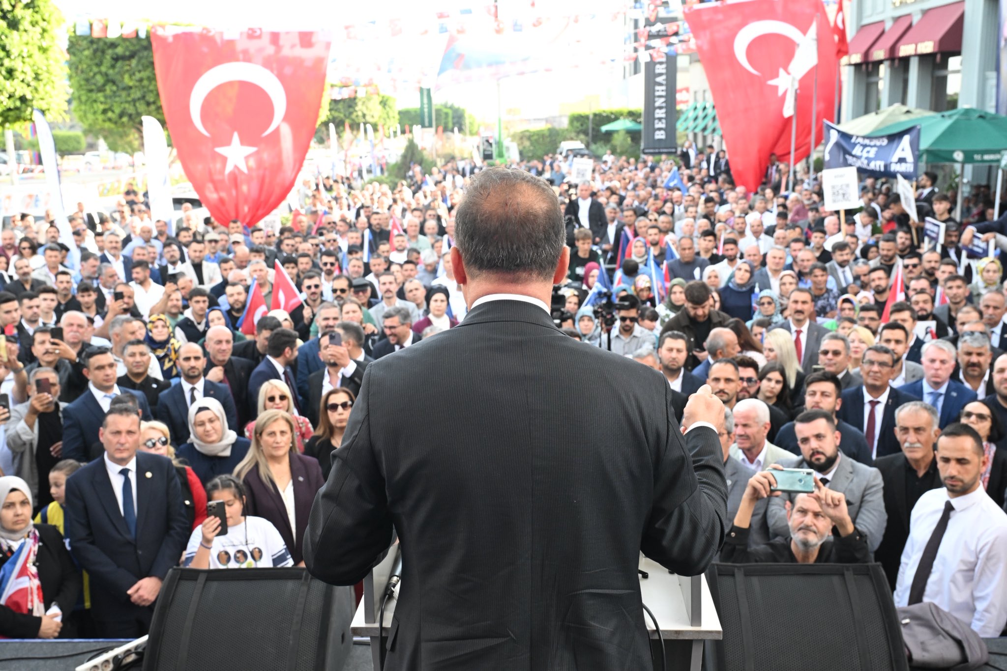 Genel Başkanımız Sayın Yavuz Ağıralioğlu, Mersinde