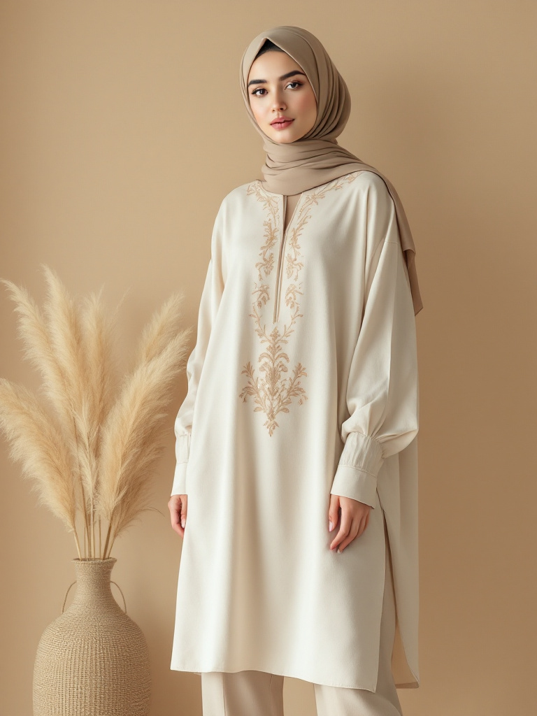 Nakışlı Tunik