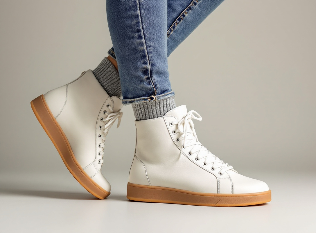 Raven High Top Krem