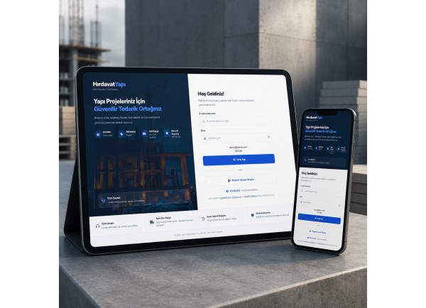 B2B E-Ticaret Yapı Malzemeleri Tedarik Platformu
