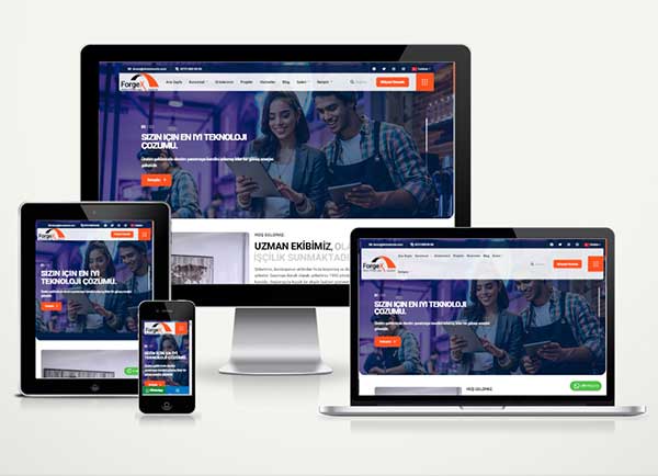 Kurumsal Firma Web Sitesi Paketi Forgex