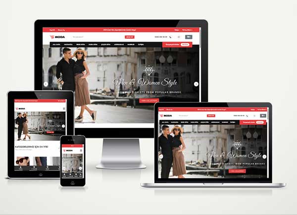 E-Ticaret Tekstil Moda Web Paketi Styles